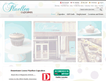 Tablet Screenshot of fluellencupcakes.com